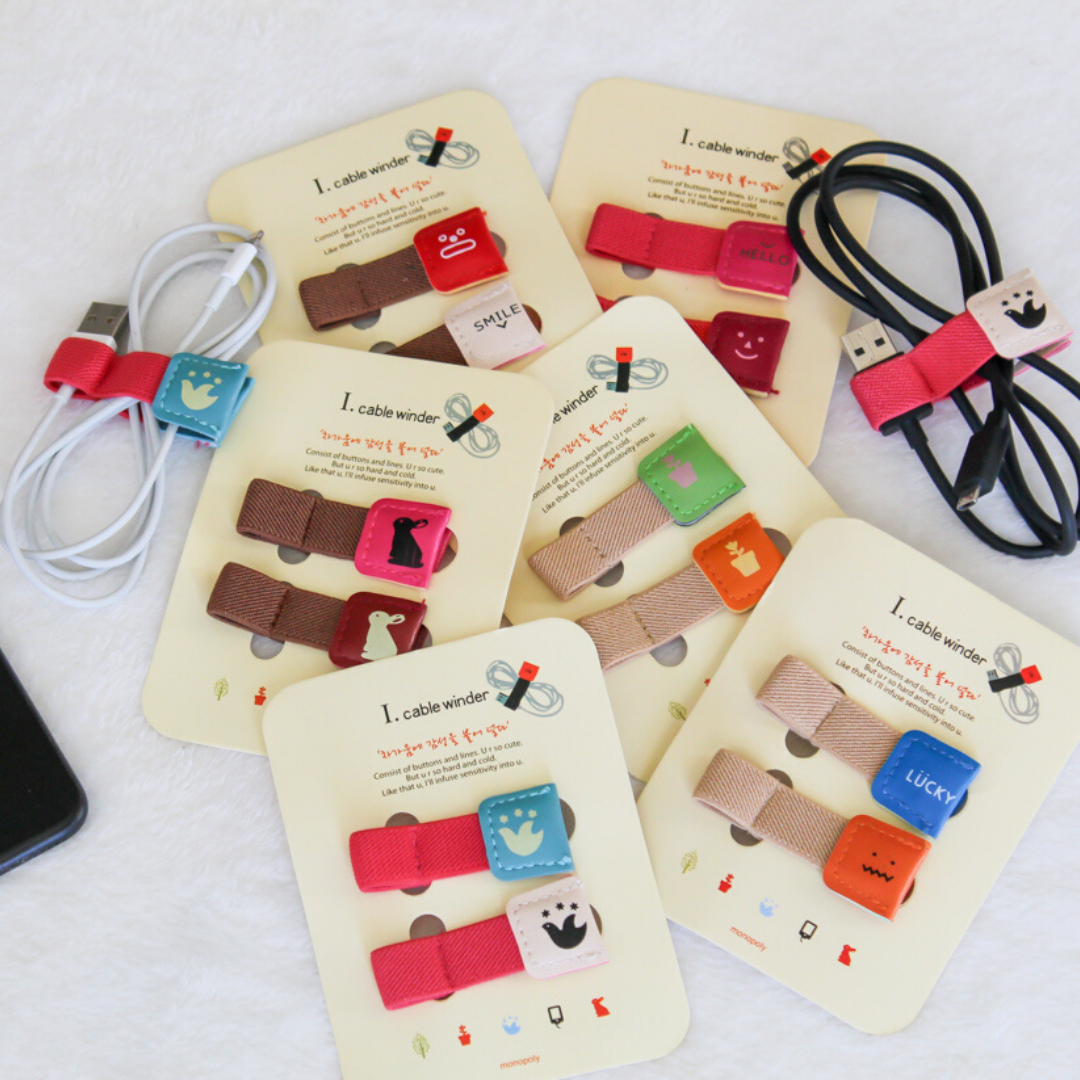 Tidy Up Cord Wrappers (set of 2)