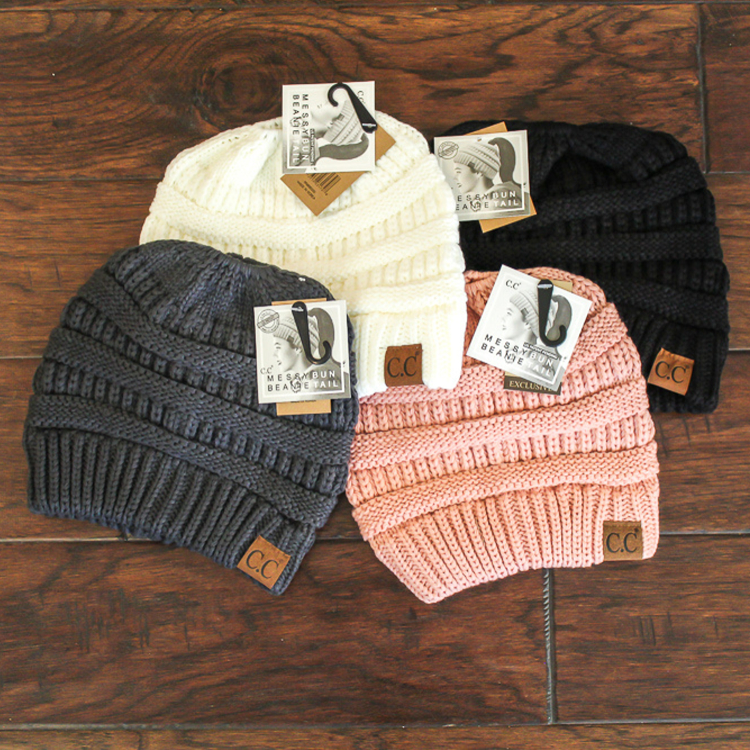 CC Beanie Ponytail Beanies