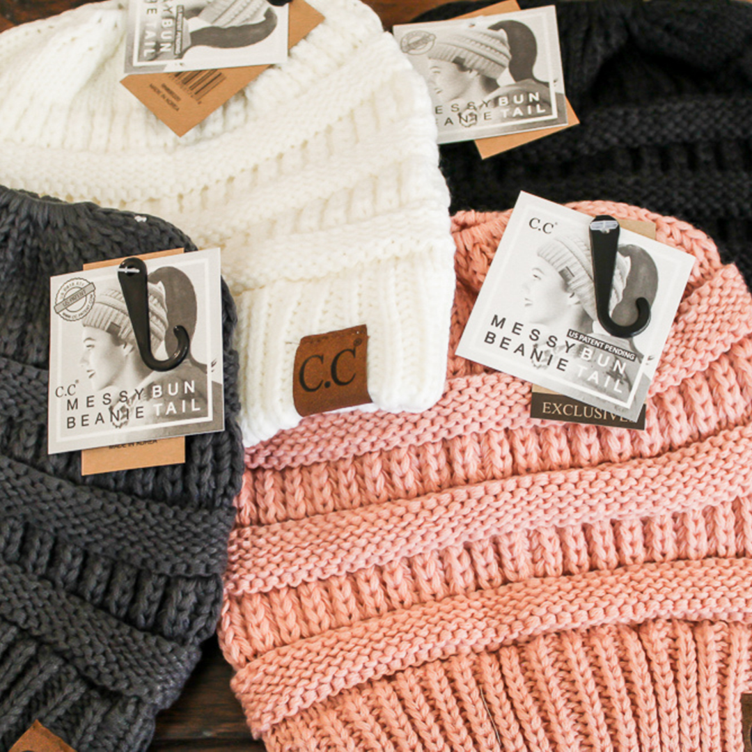 CC Beanie Ponytail Beanies
