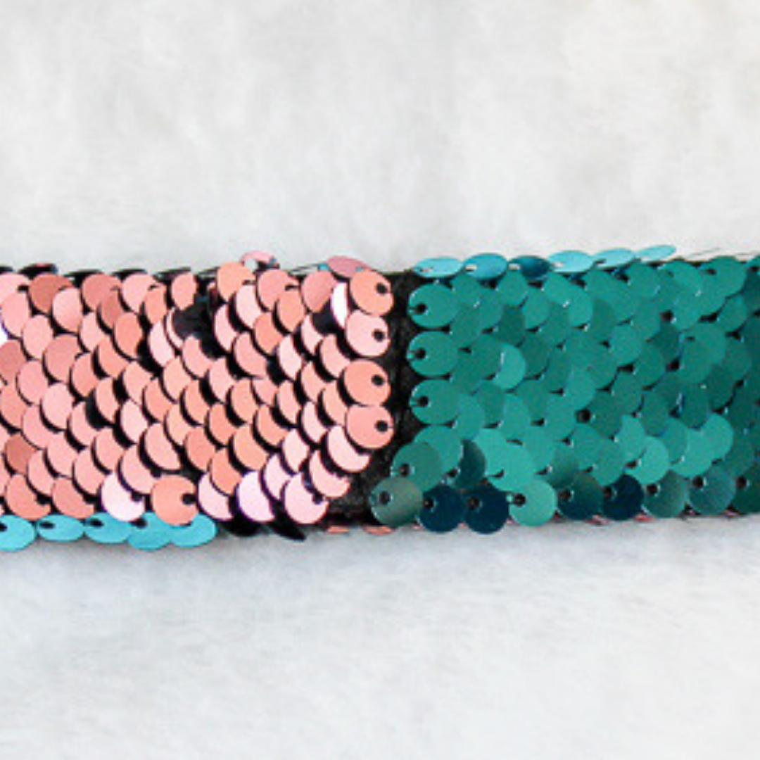 Mermaid Sequin Slap Bracelets