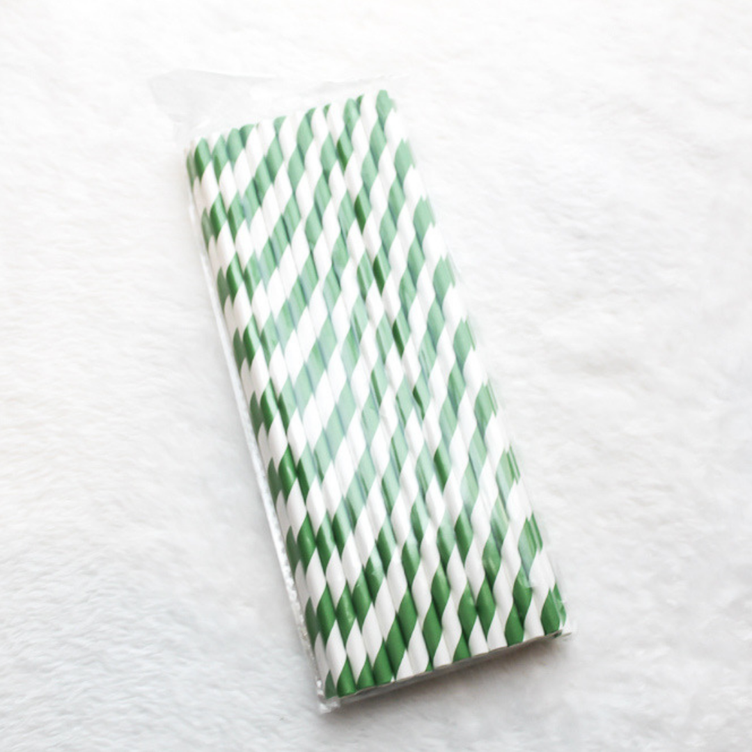 Party Time Paper Straws