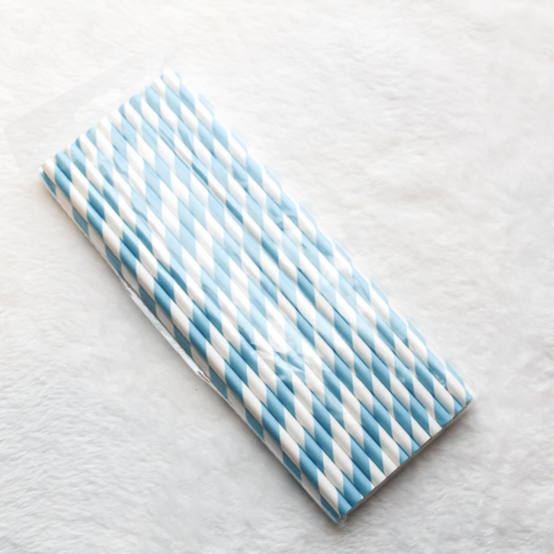 Party Time Paper Straws