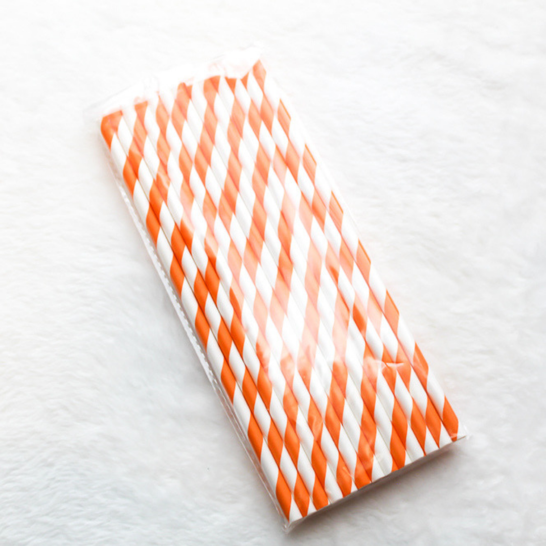 Party Time Paper Straws
