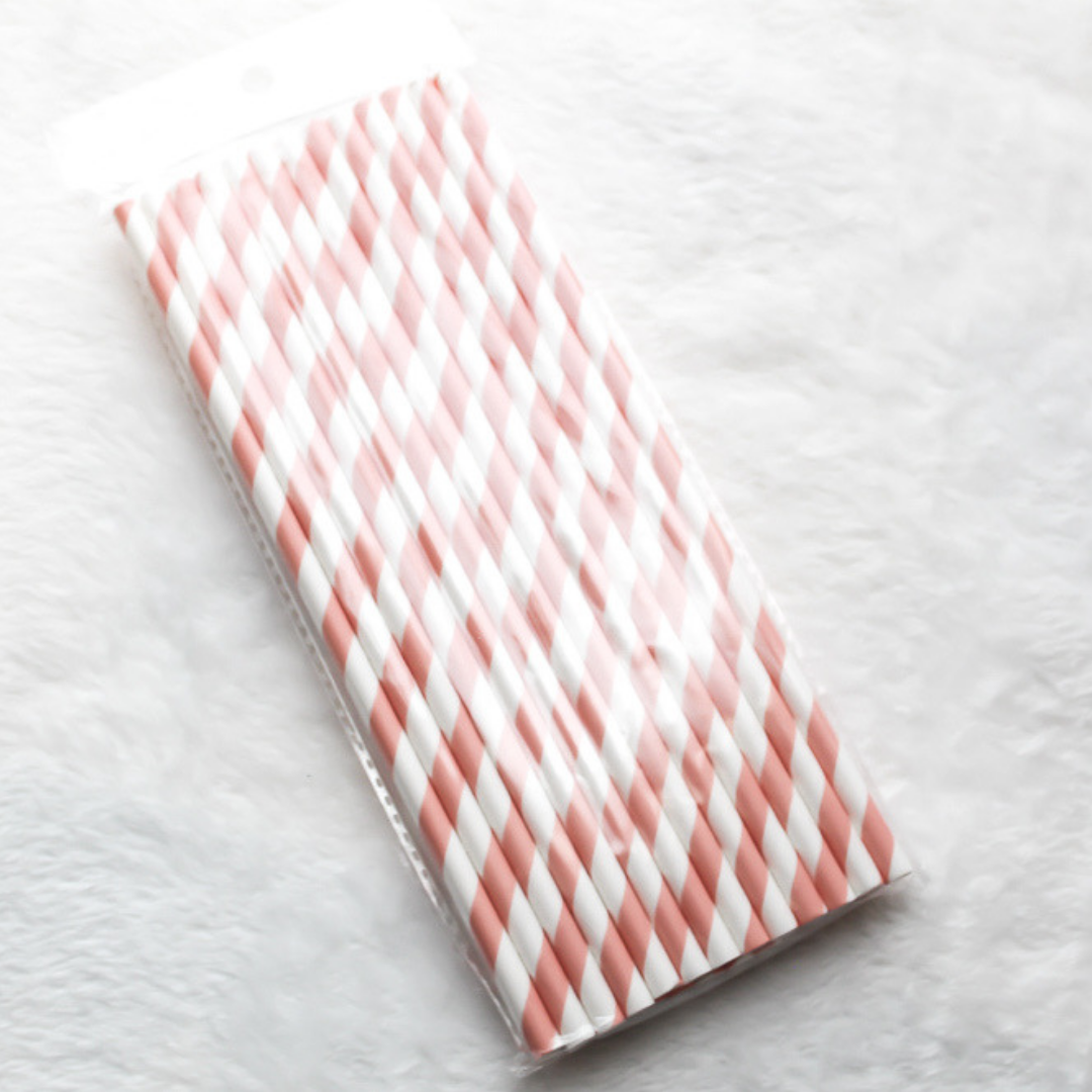 Party Time Paper Straws