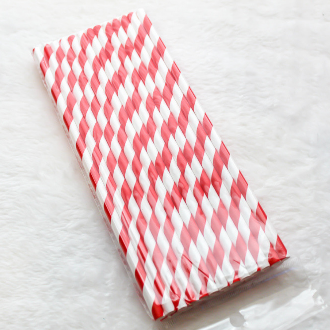 Party Time Paper Straws