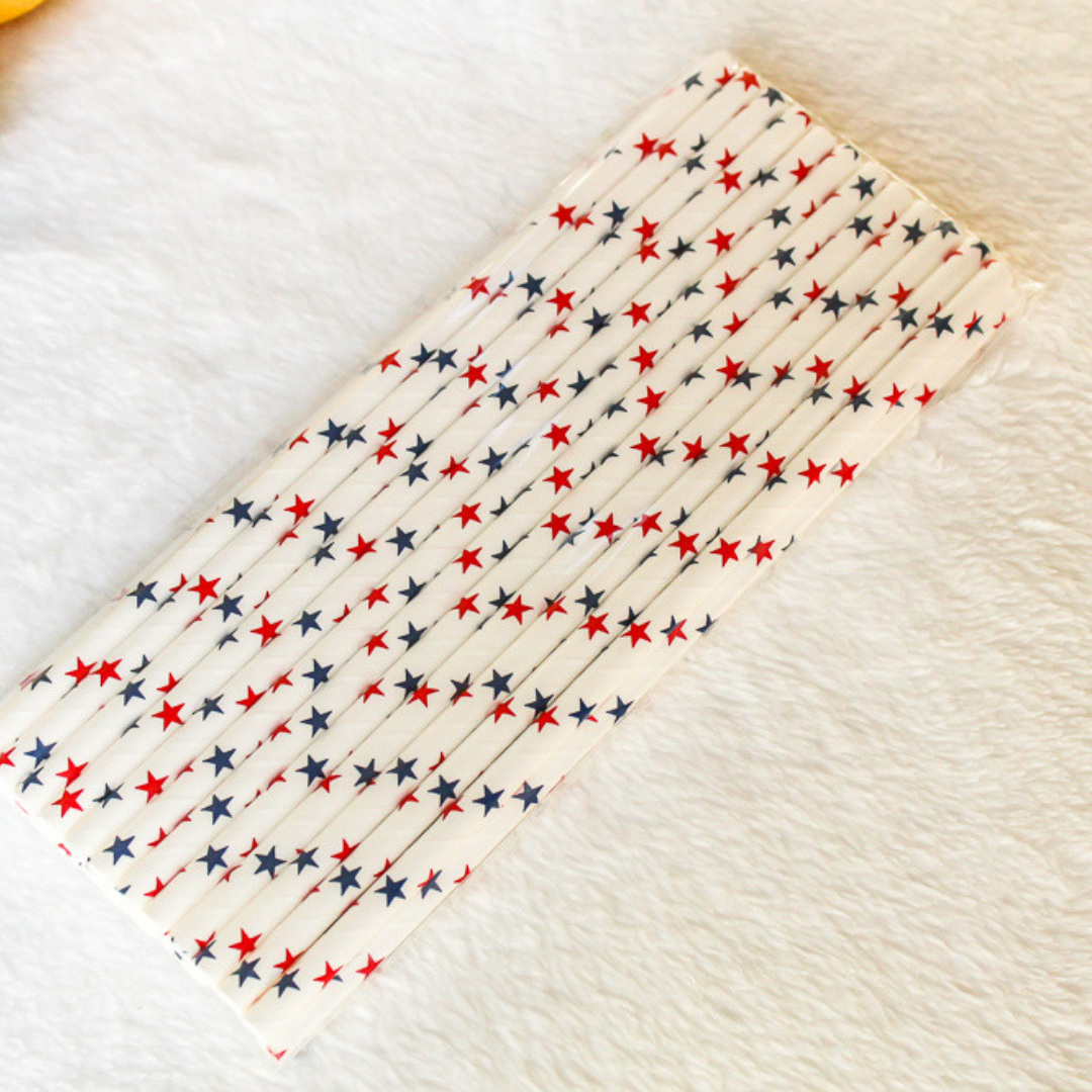 Party Time Paper Straws