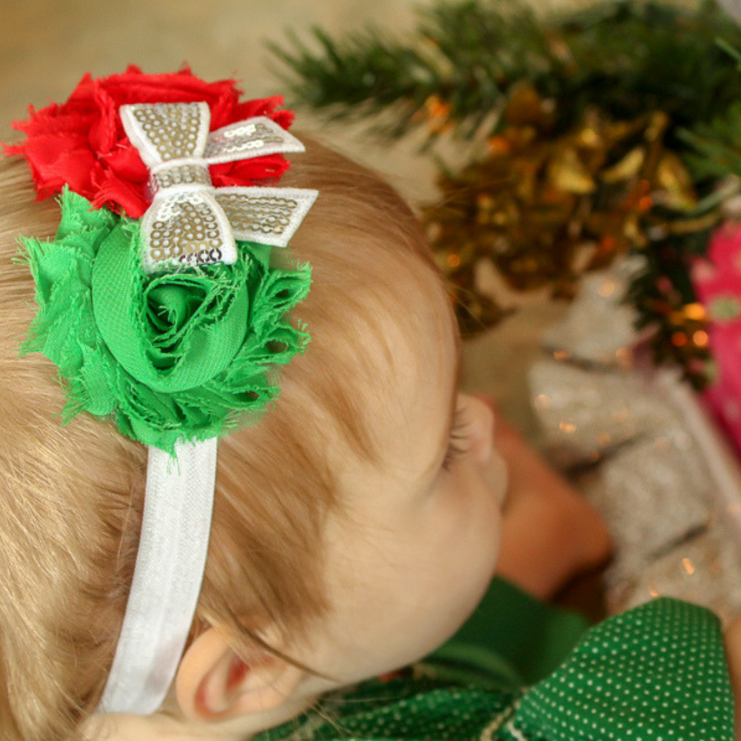 Christmas Baby Headbands (set of 2)