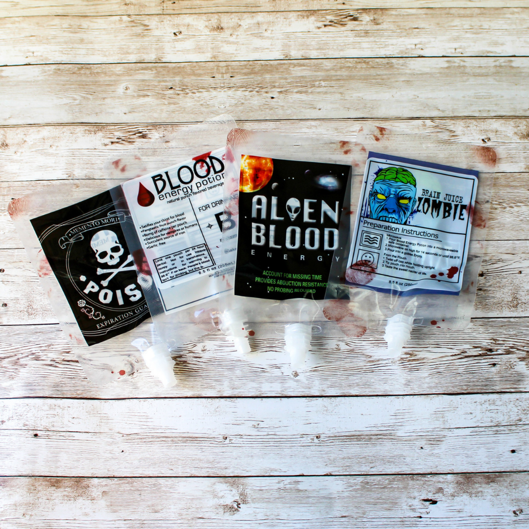 Halloween Drink Pouches