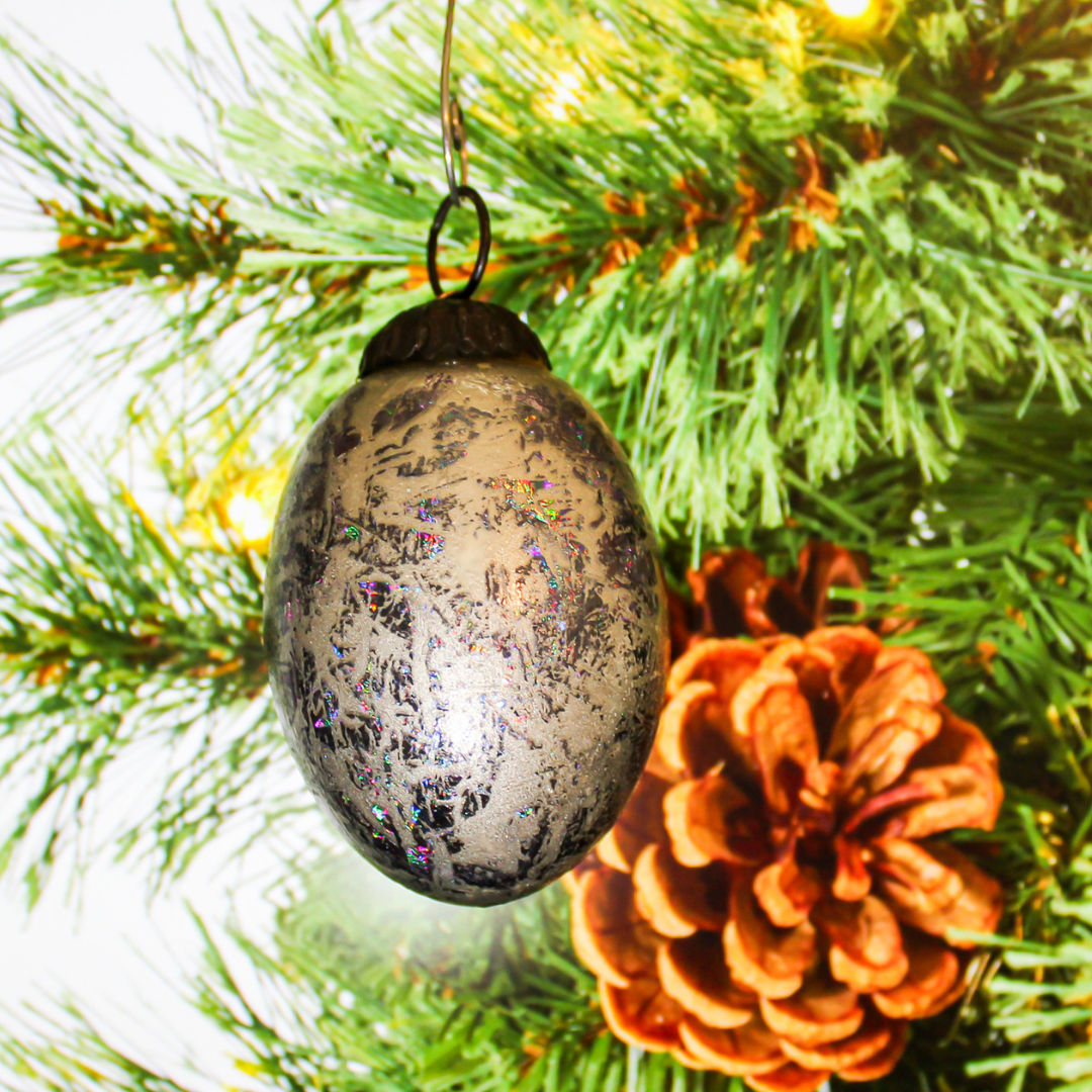 Glass Egg Ornaments