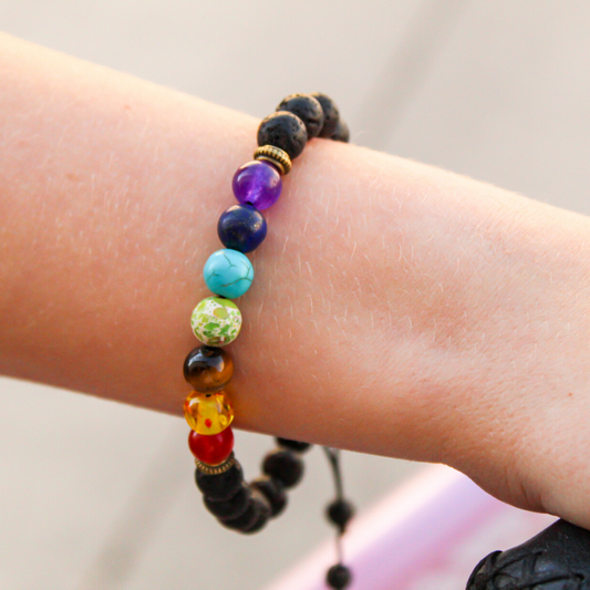Natural Lava Rock Bracelet