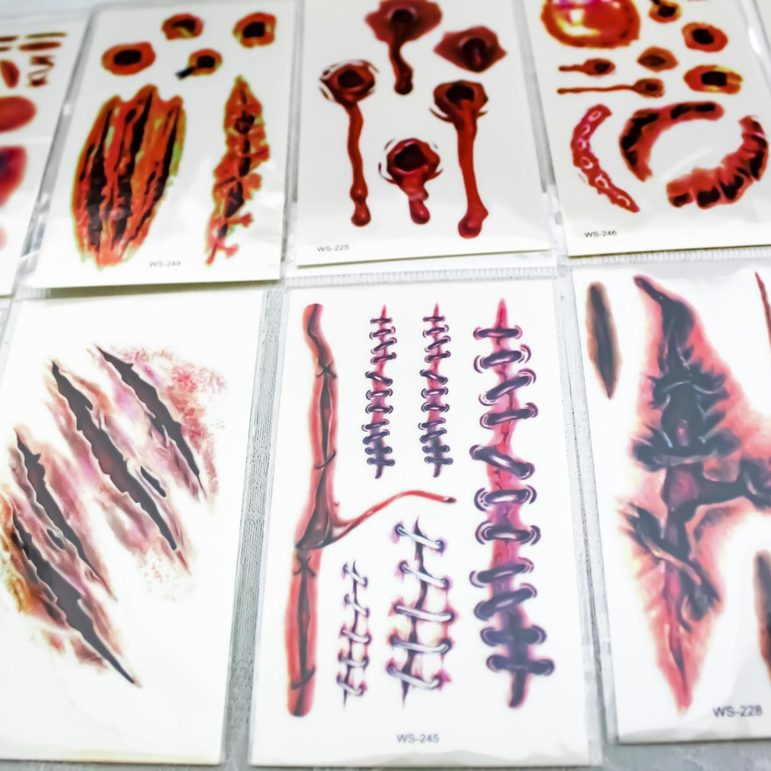 Halloween Temporary Tattoos