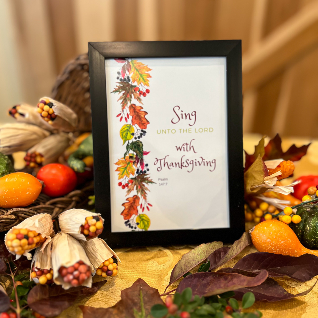 Thanksgiving Quote Prints