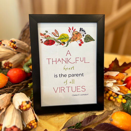 Thanksgiving Quote Prints