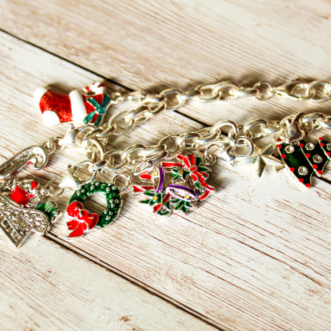 christmas charm bracelet