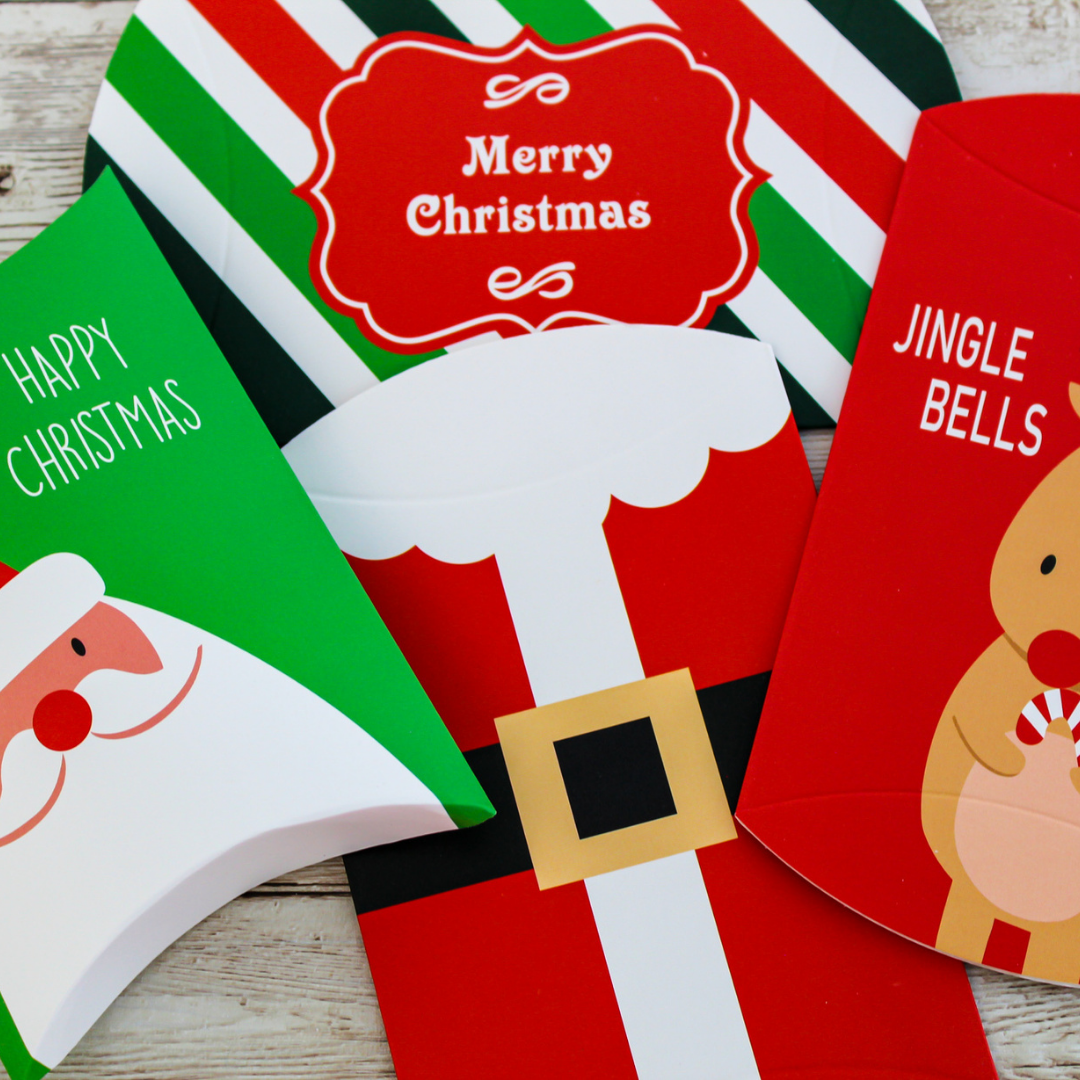 Christmas Pillow Boxes