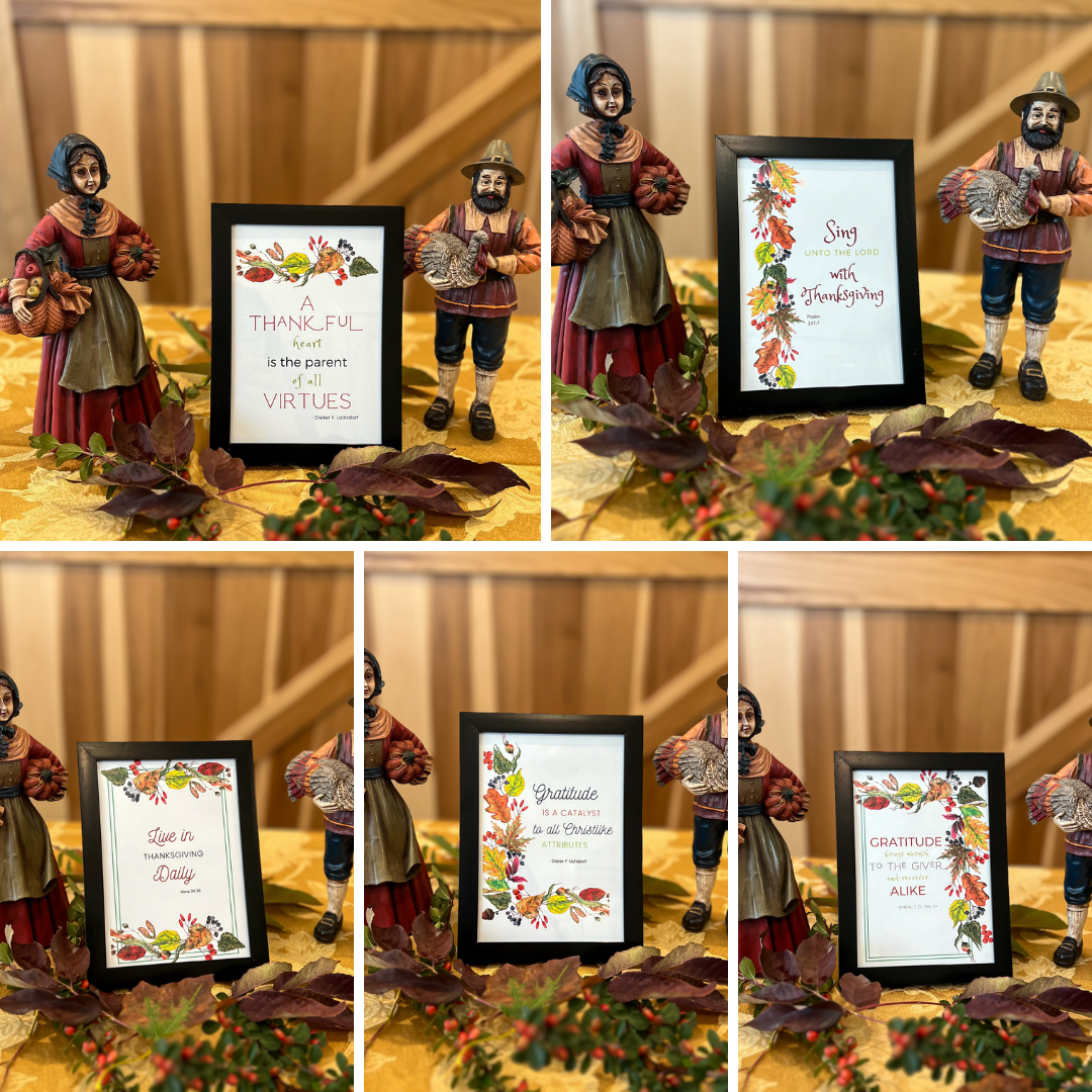 Thanksgiving Quote Prints