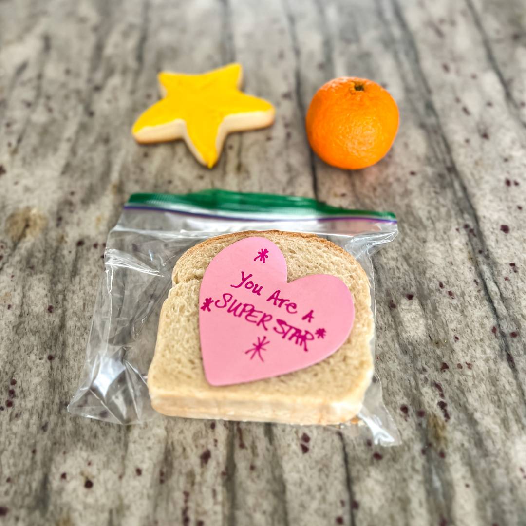 Stick with Love Heart Sticky Notes