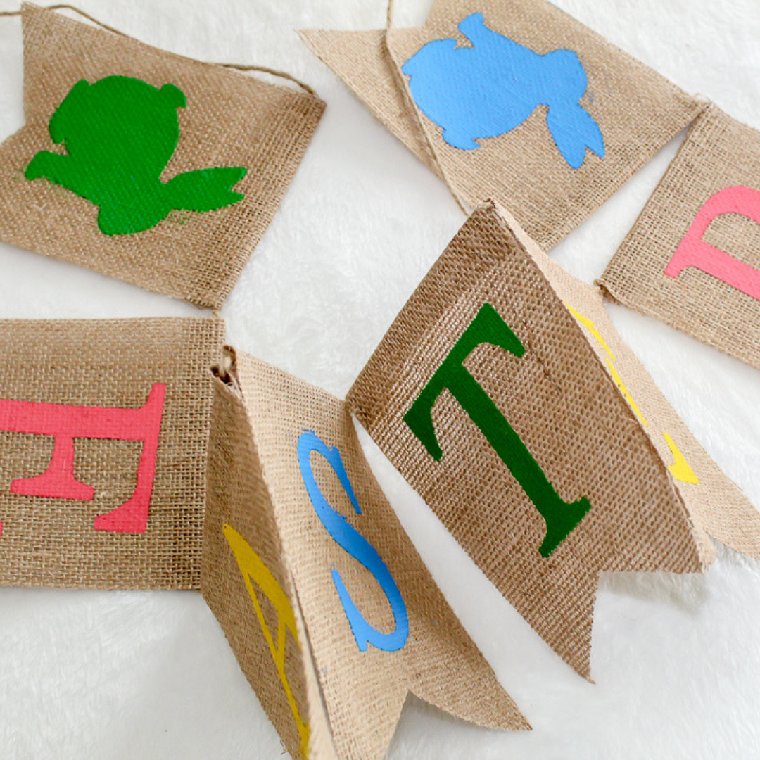 Bunny Trail Easter Banners