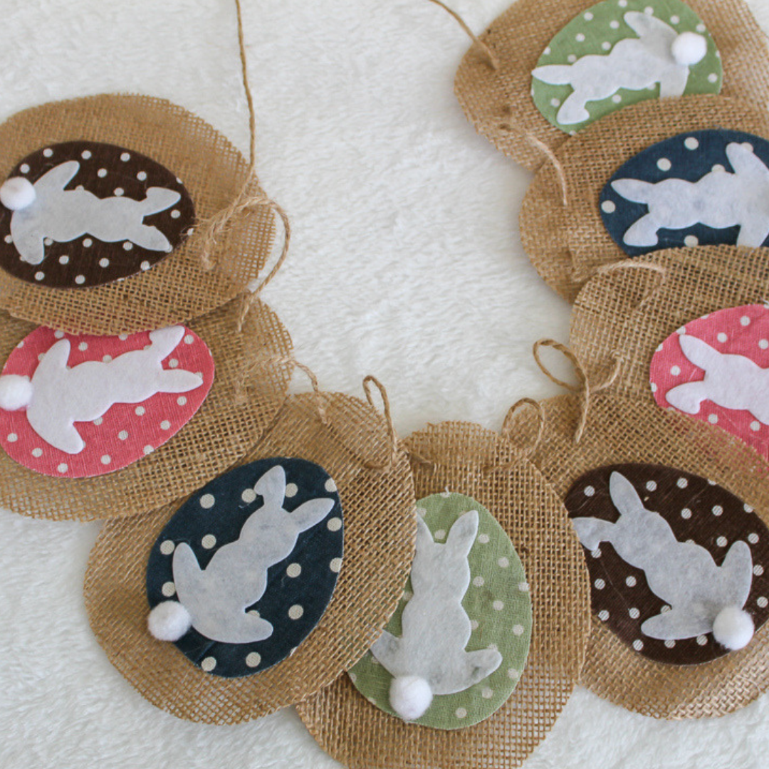 Bunny Trail Easter Banners