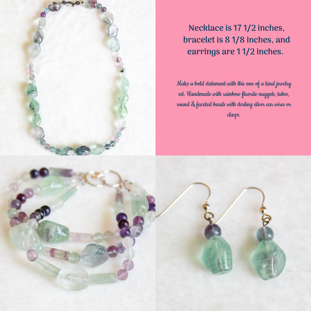 Pearl & Semiprecious Stone Jewelry Sets