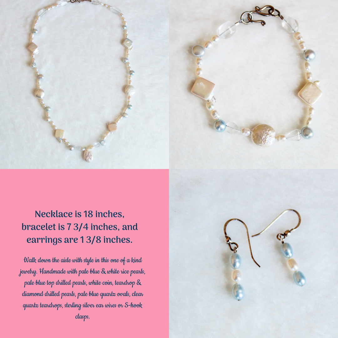Pearl & Semiprecious Stone Jewelry Sets