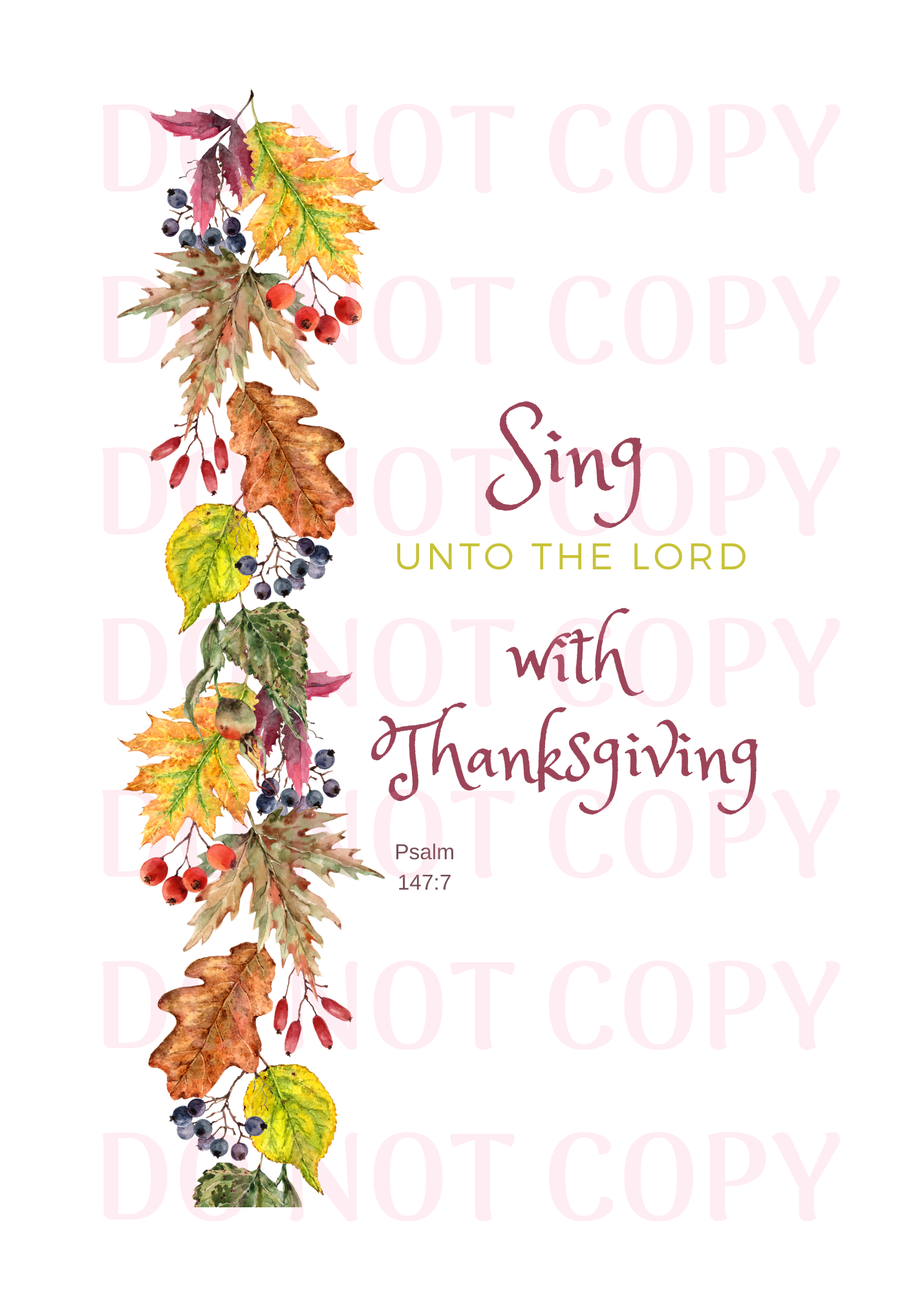 Thanksgiving Quote Prints