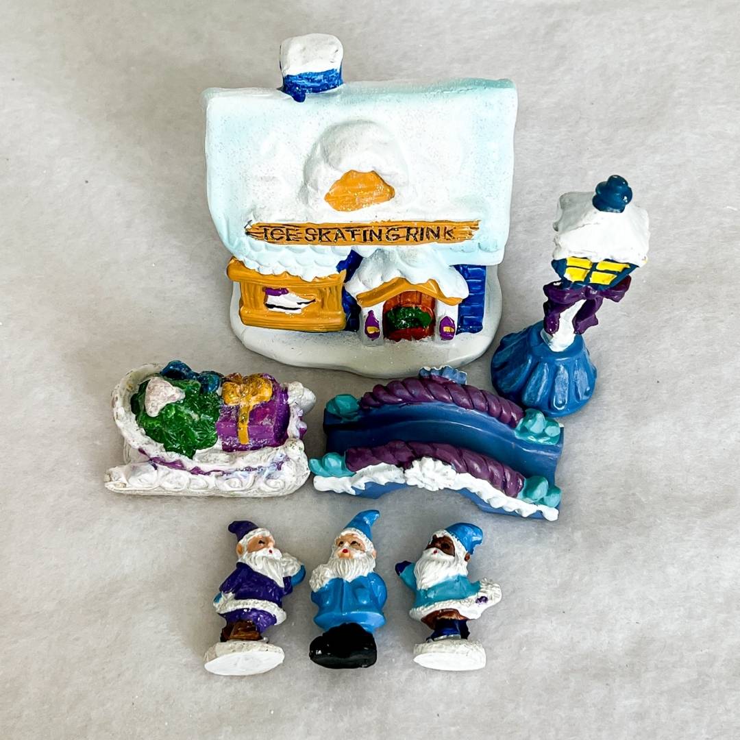 Christmas Fairy Garden Sets
