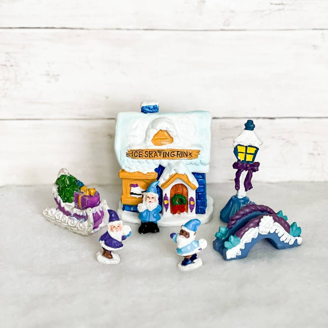 Christmas Fairy Garden Sets