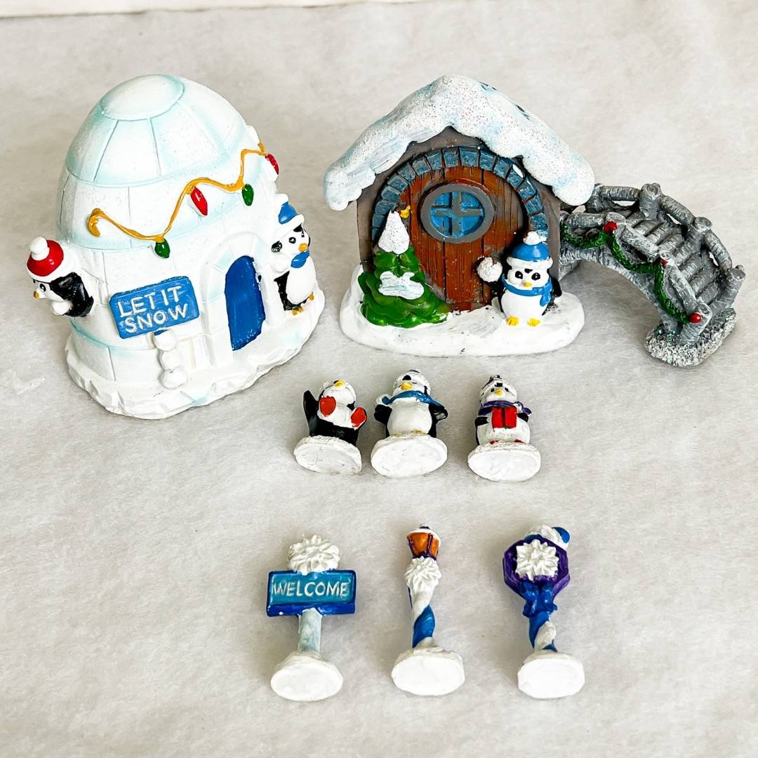 Christmas Fairy Garden Sets