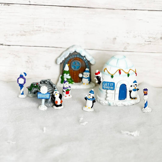 Christmas Fairy Garden Sets