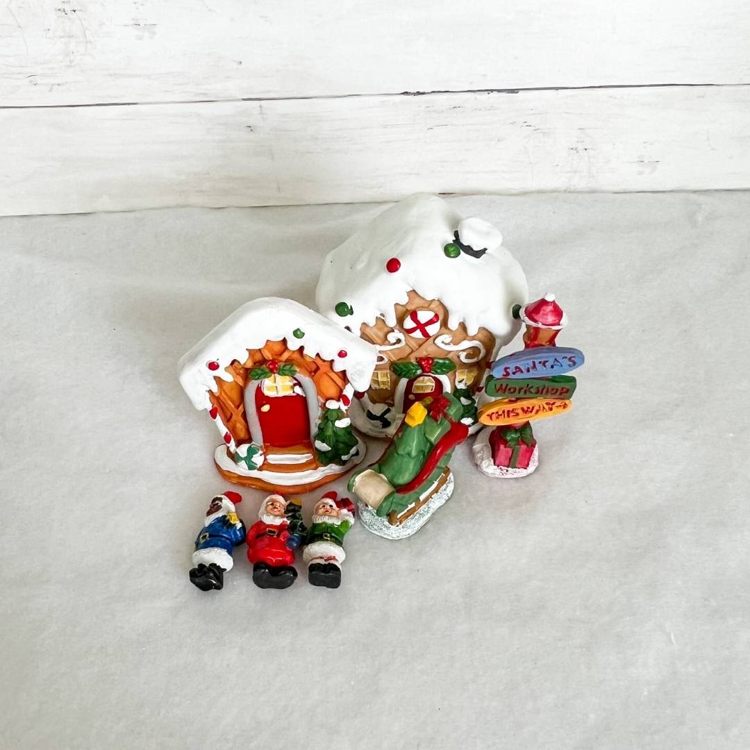 Christmas Fairy Garden Sets