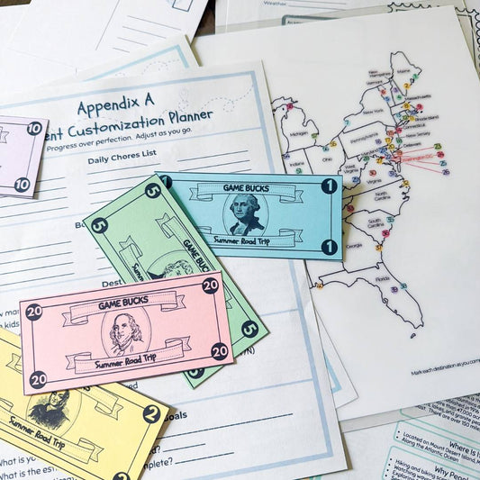 Summer Road Trip (Printable Game)