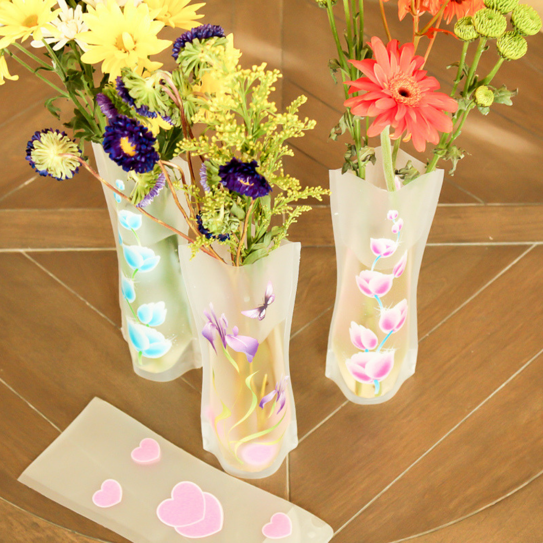 The Fun in Functional Foldable Vase (set of 4)