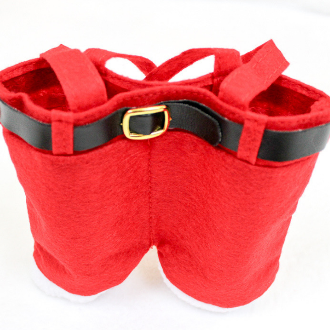 Santa Pants Treat Bags (set of 2)