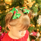 Christmas Hair Clip Bows (set of 2)