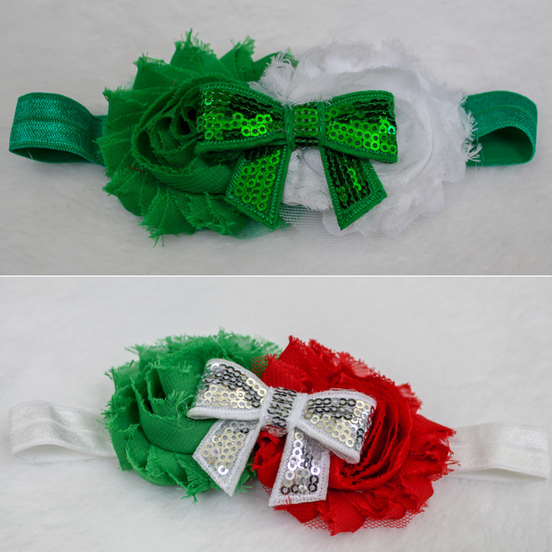 Christmas Baby Headbands (set of 2)