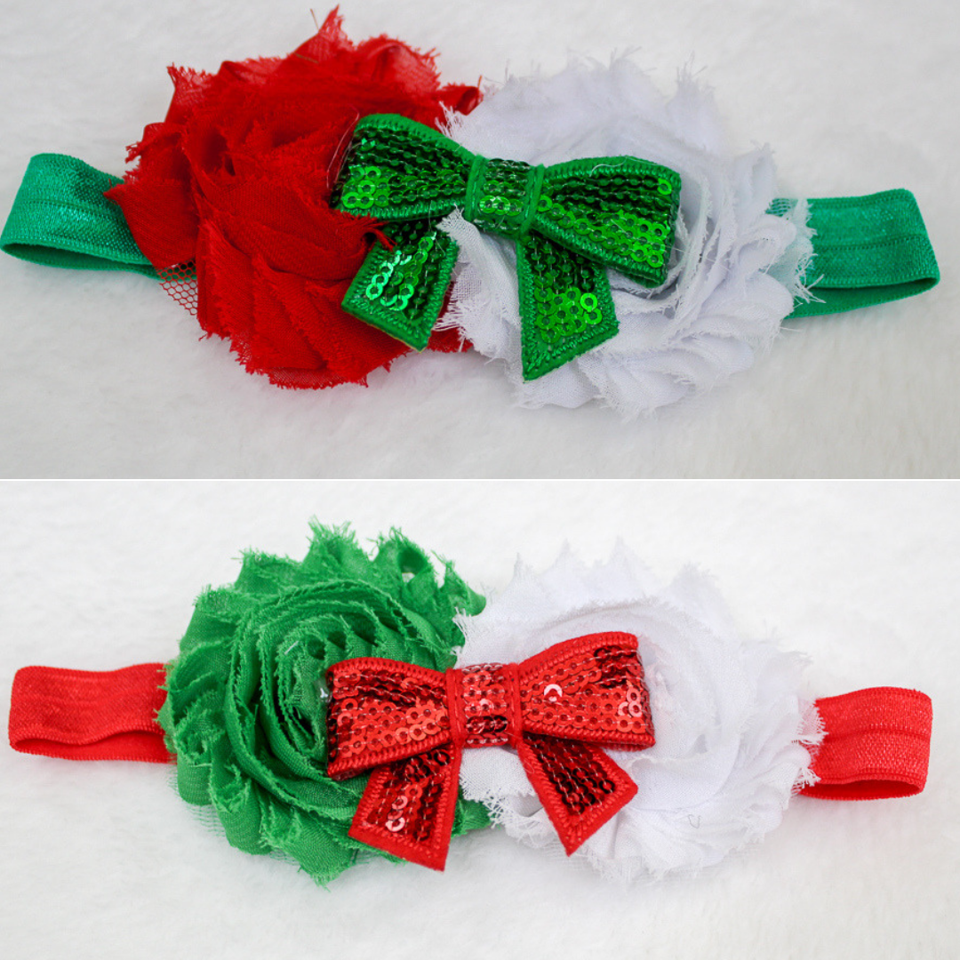 Christmas Baby Headbands (set of 2)