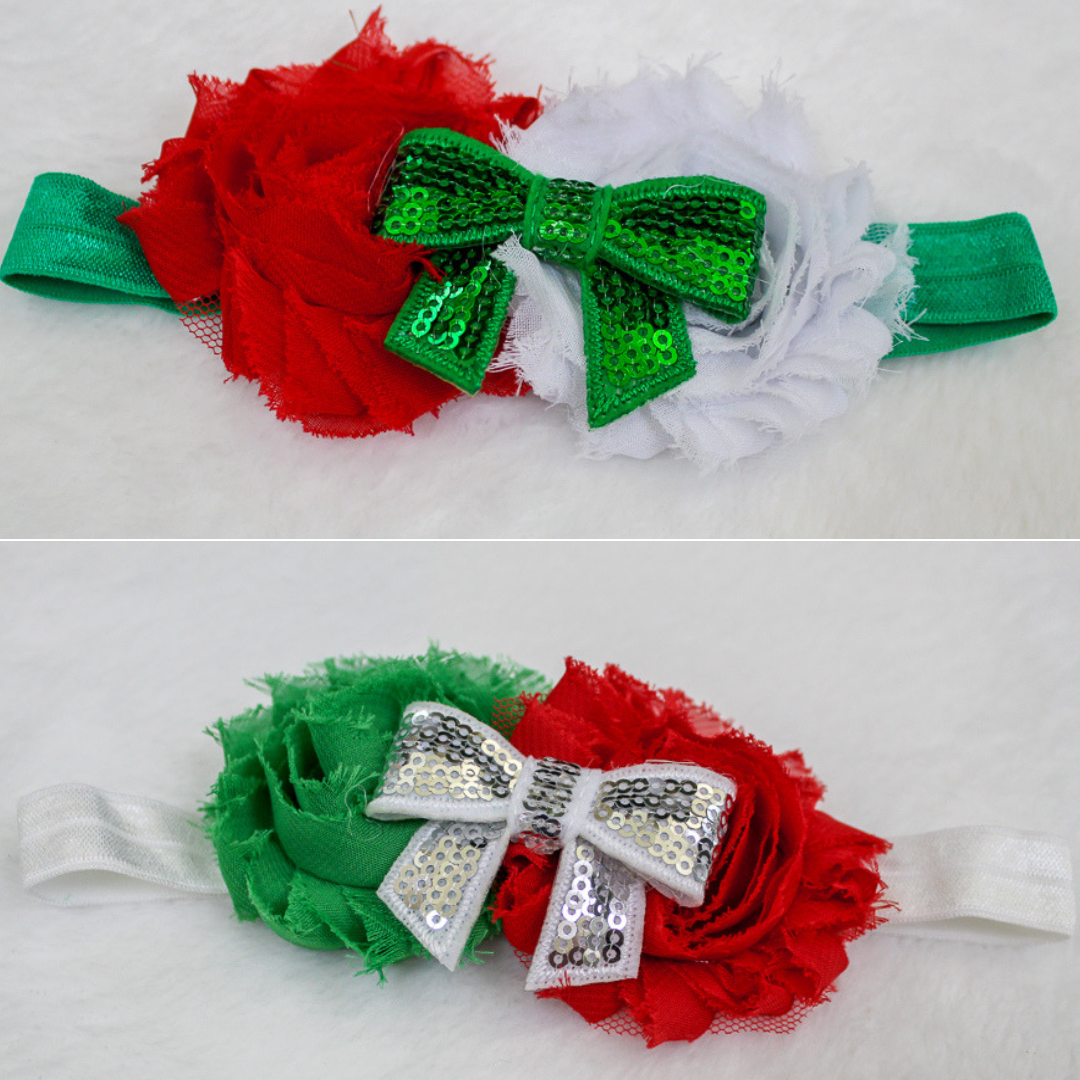 Christmas Baby Headbands (set of 2)