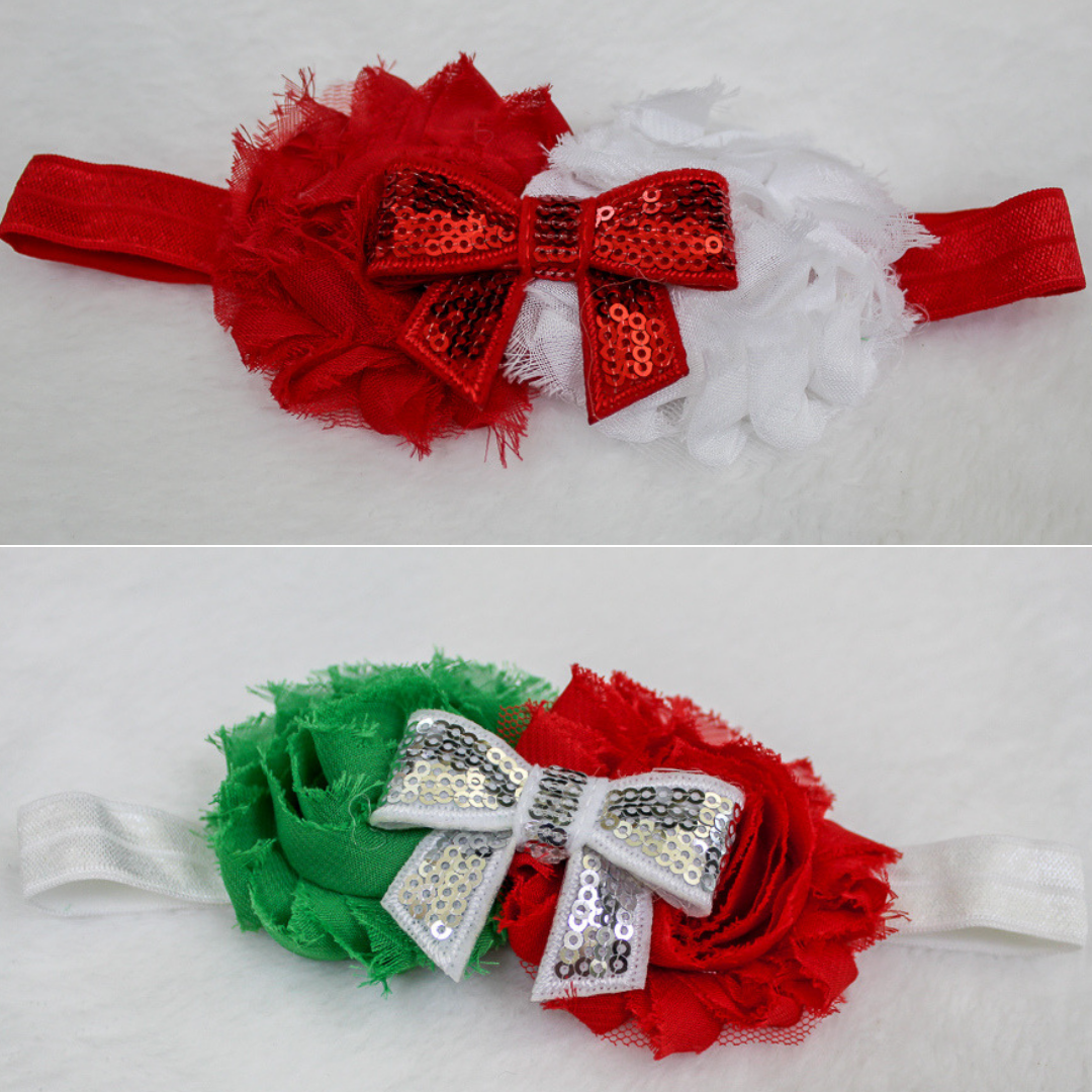 Christmas Baby Headbands (set of 2)