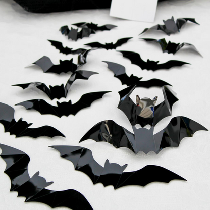 bat stickers halloween decor