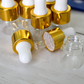 Essential Oil Glass Dropper Bottles (set of 5)