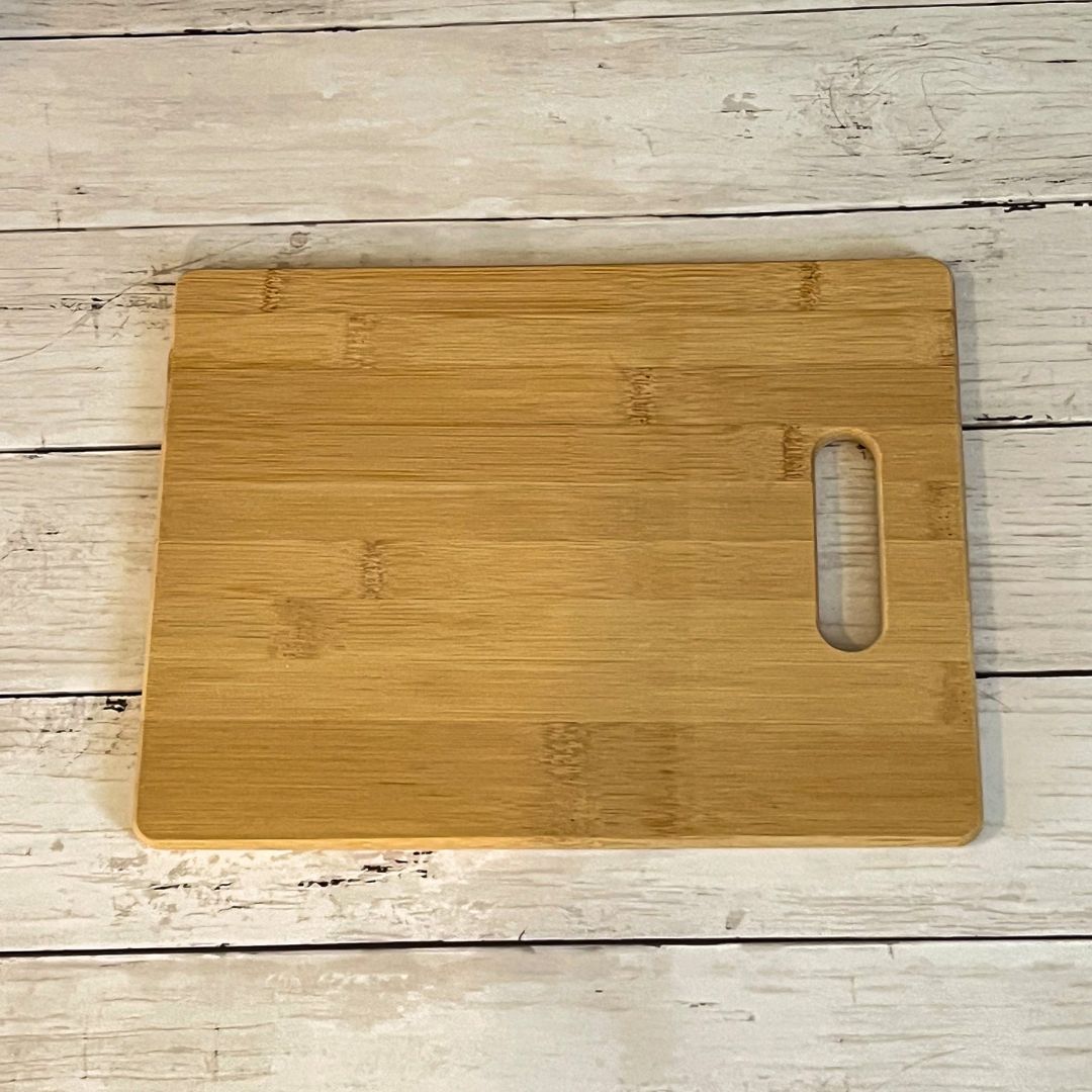 medium family sized bamboo butter board