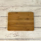 small date sized bamboo butter board