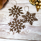 Rustic Metal Snowflakes (set of 3)