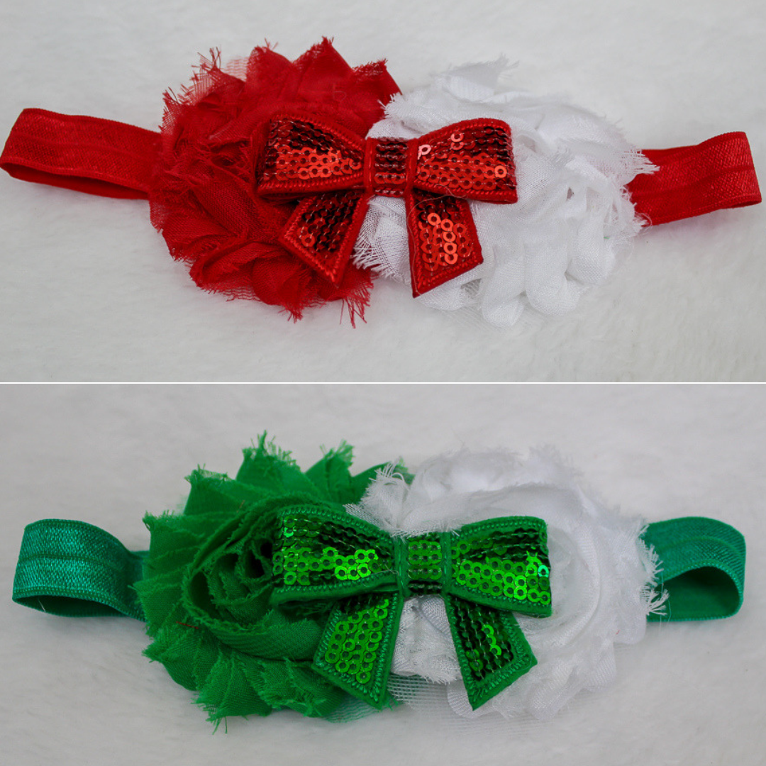 Christmas Baby Headbands (set of 2)