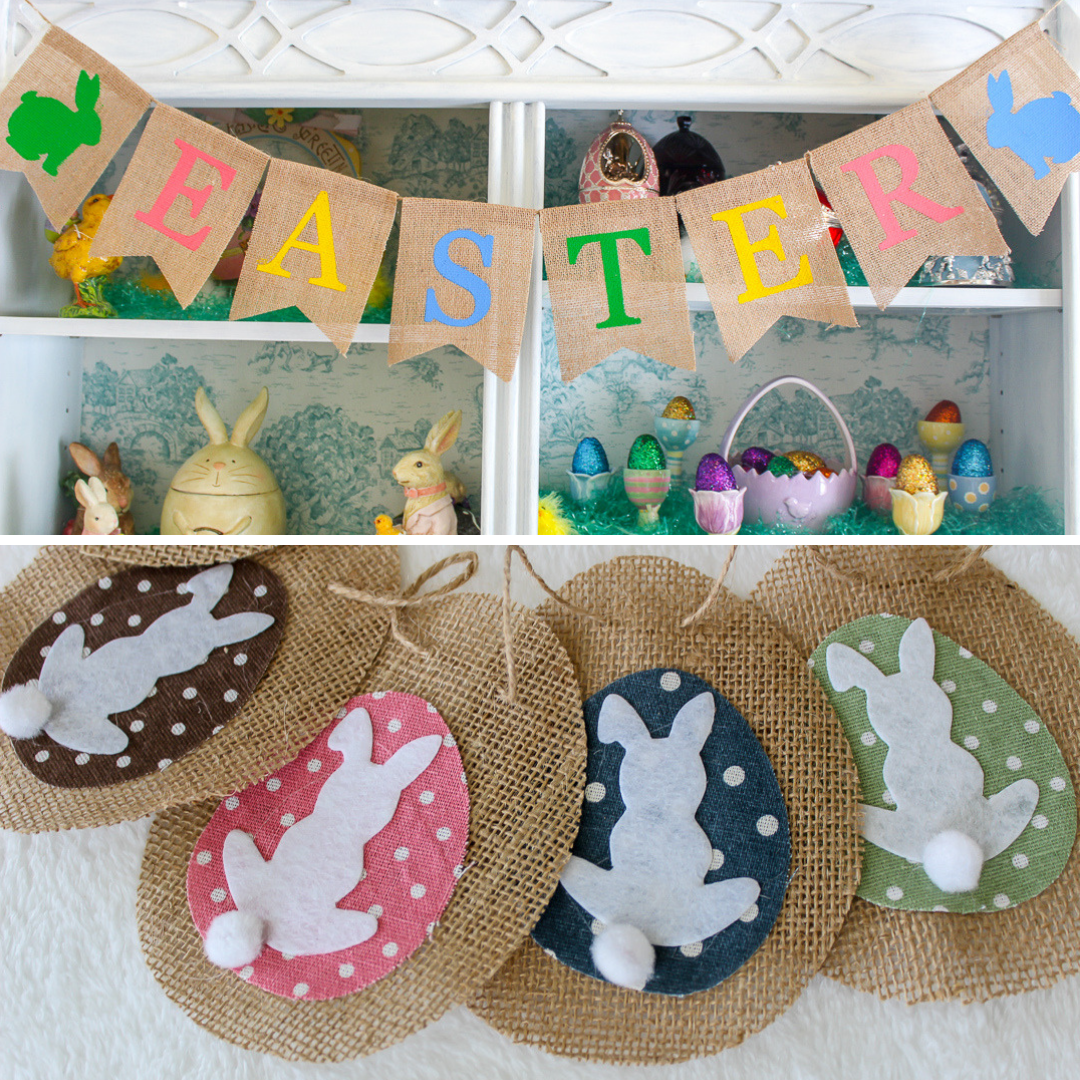 Bunny Trail Easter Banners