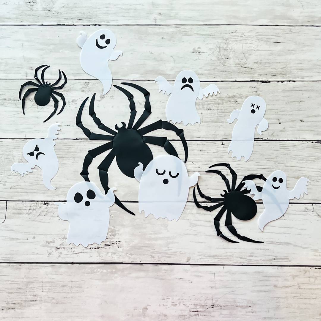 3D Halloween Stickers