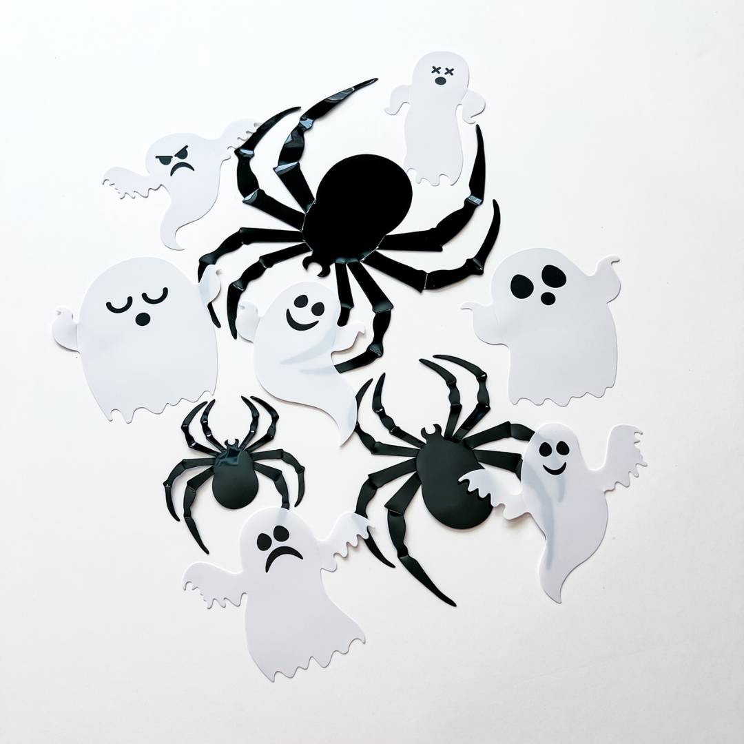 3D Halloween Stickers