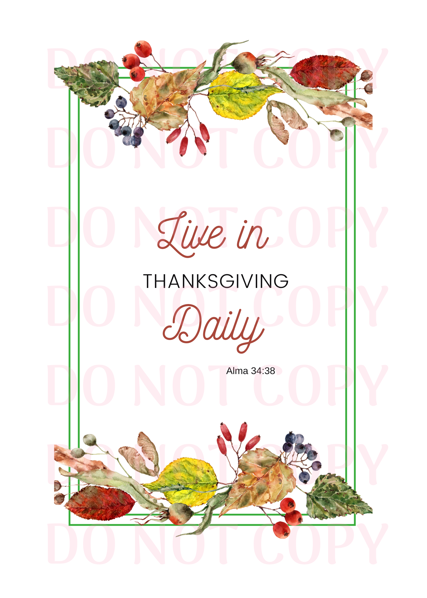 Thanksgiving Quote Prints