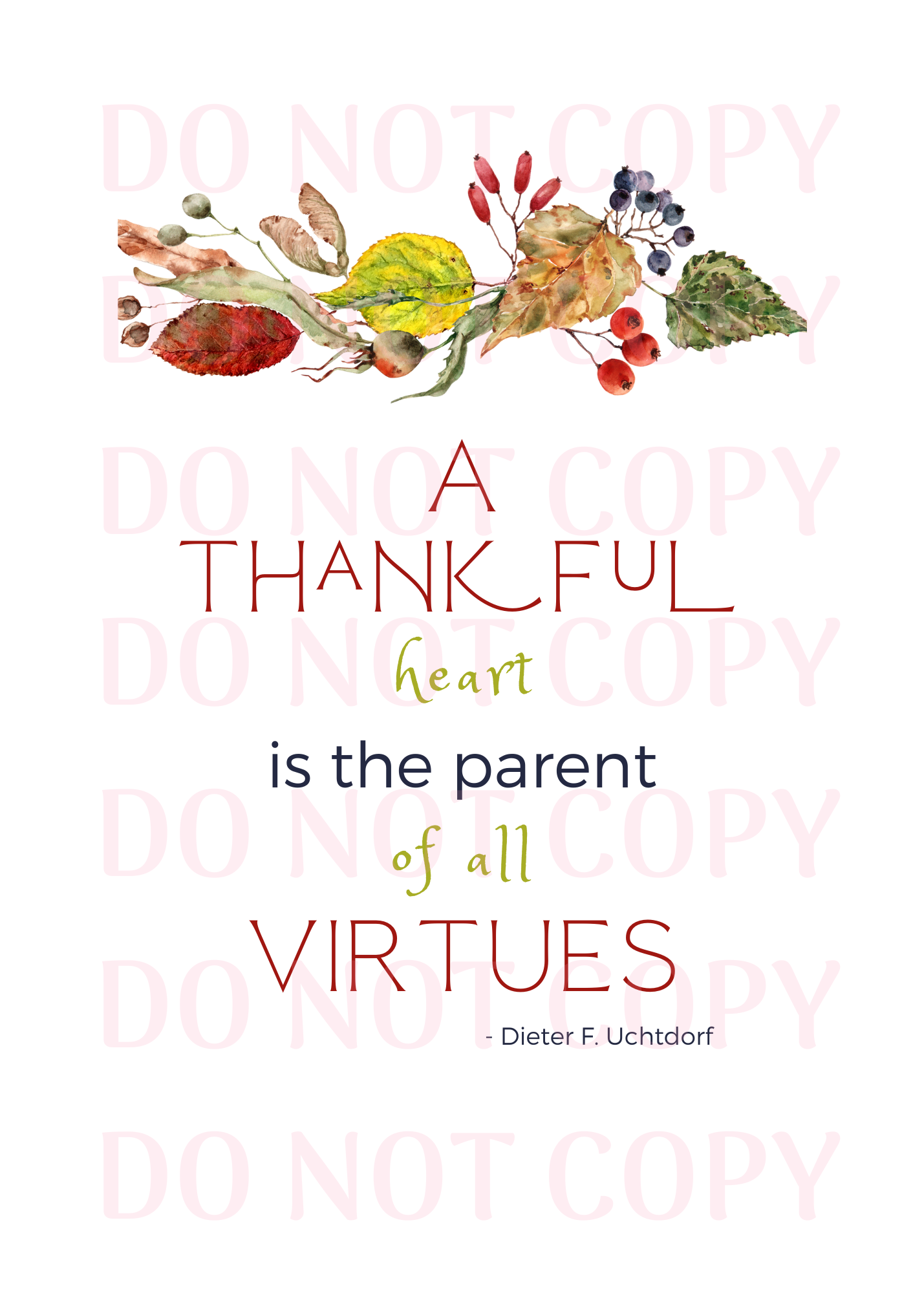 Thanksgiving Quote Prints